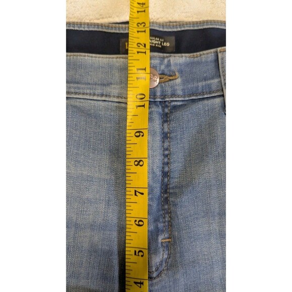 Women’s Lee Plus Flex Motion Straight Leg MidRise Sz 18L Long Denim Jeans NWOT - Picture 8 of 9